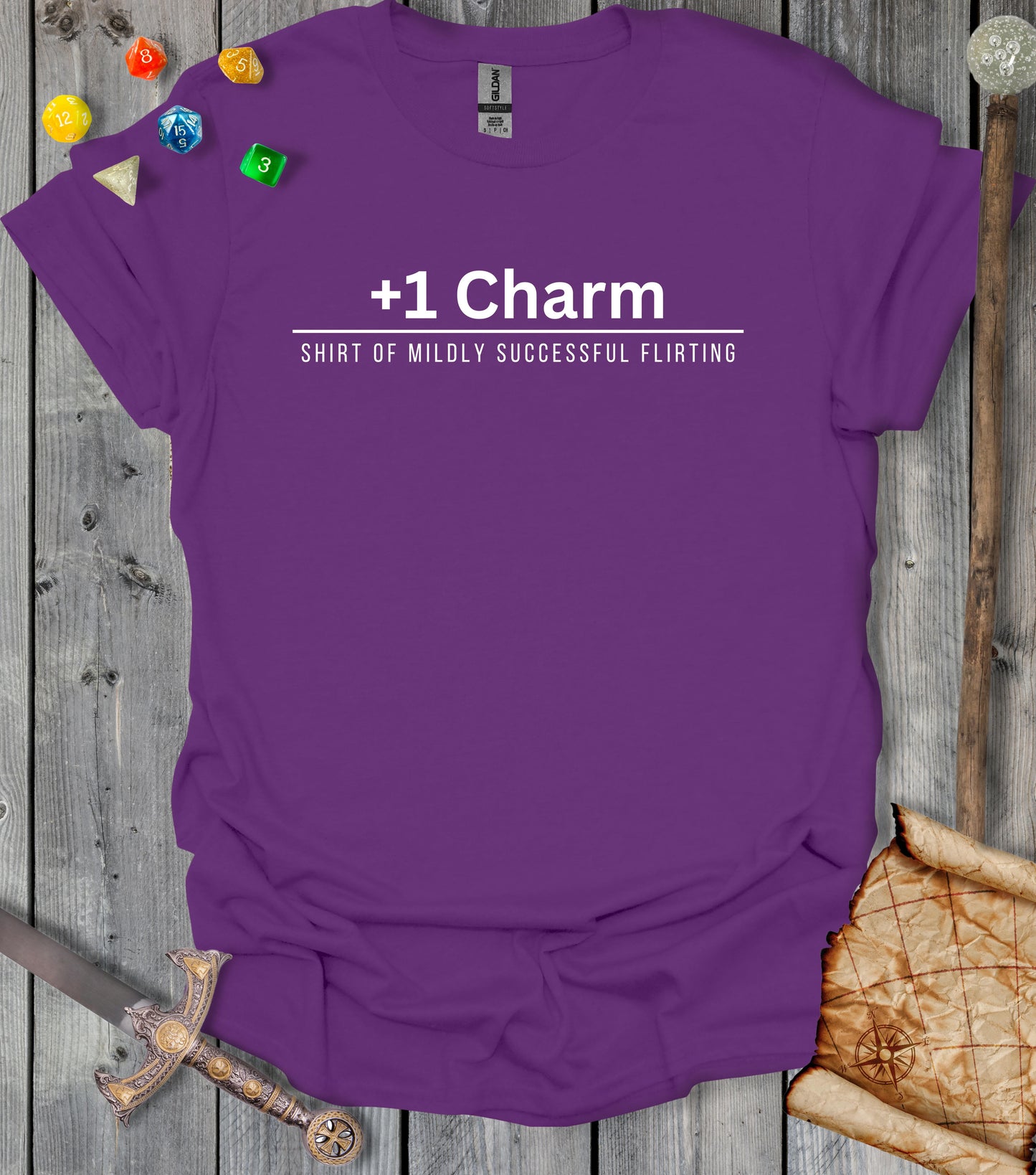 +1 Charm - Purple