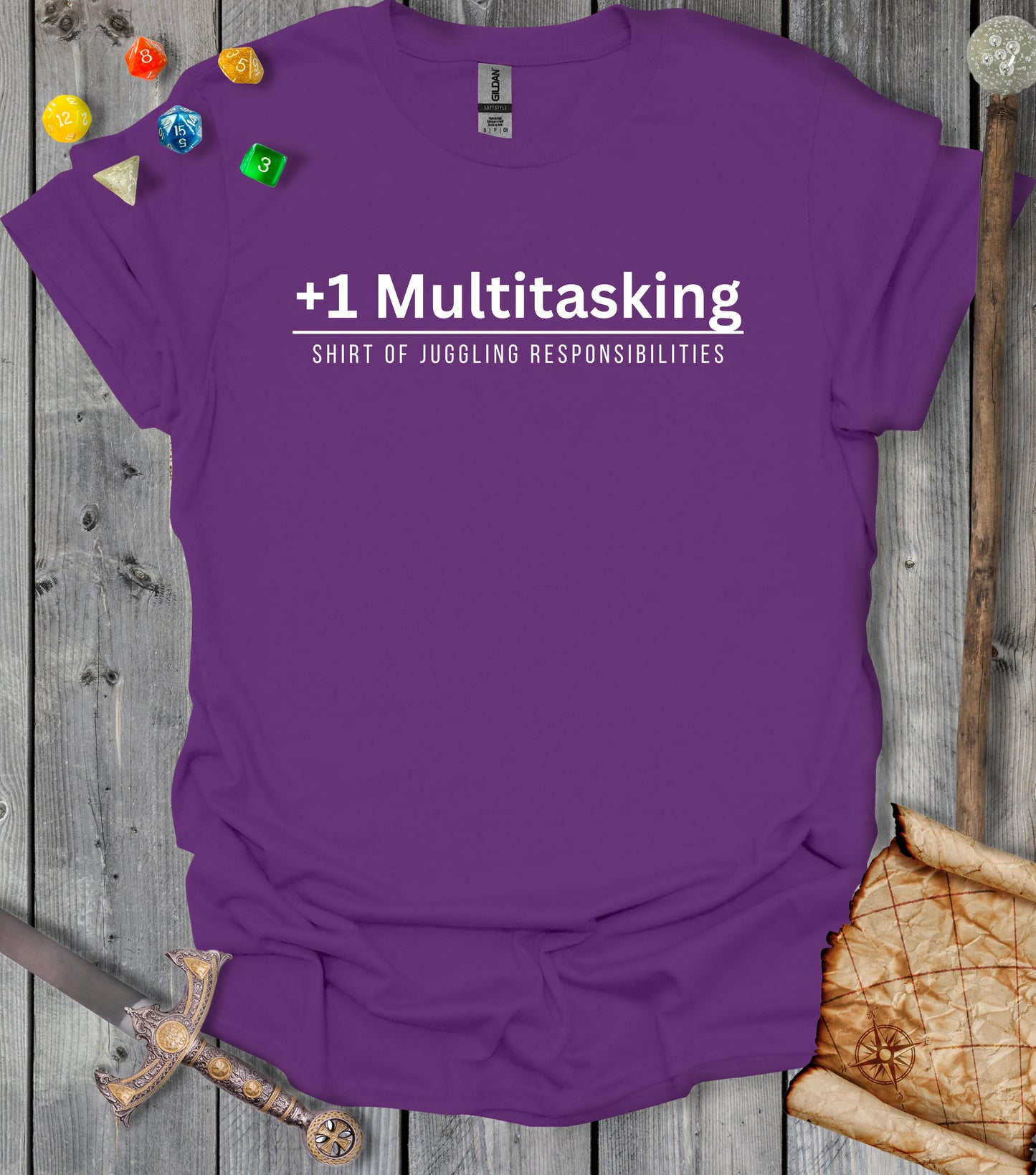 +1 Multitasking - Purple
