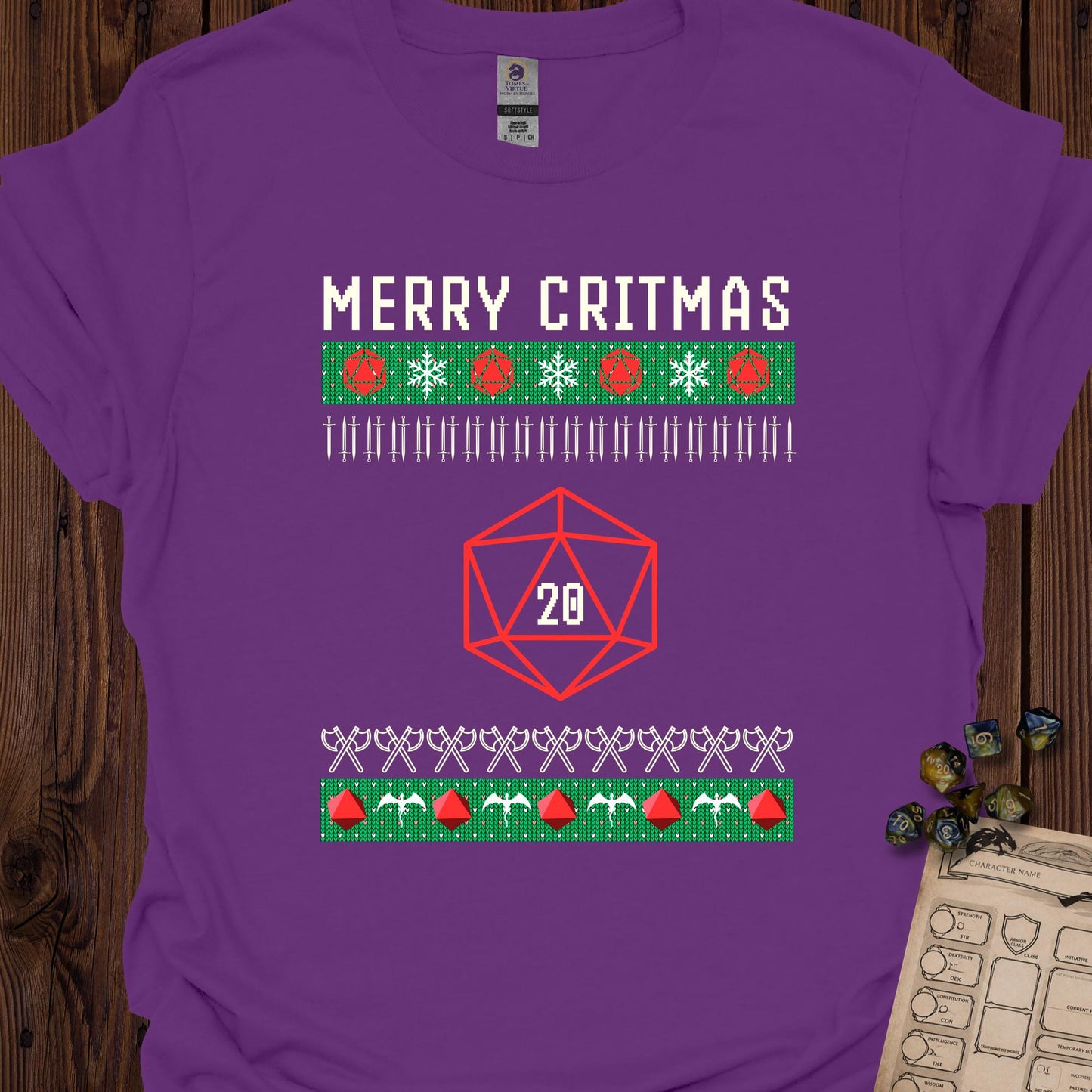 Merry Critmas - Purple