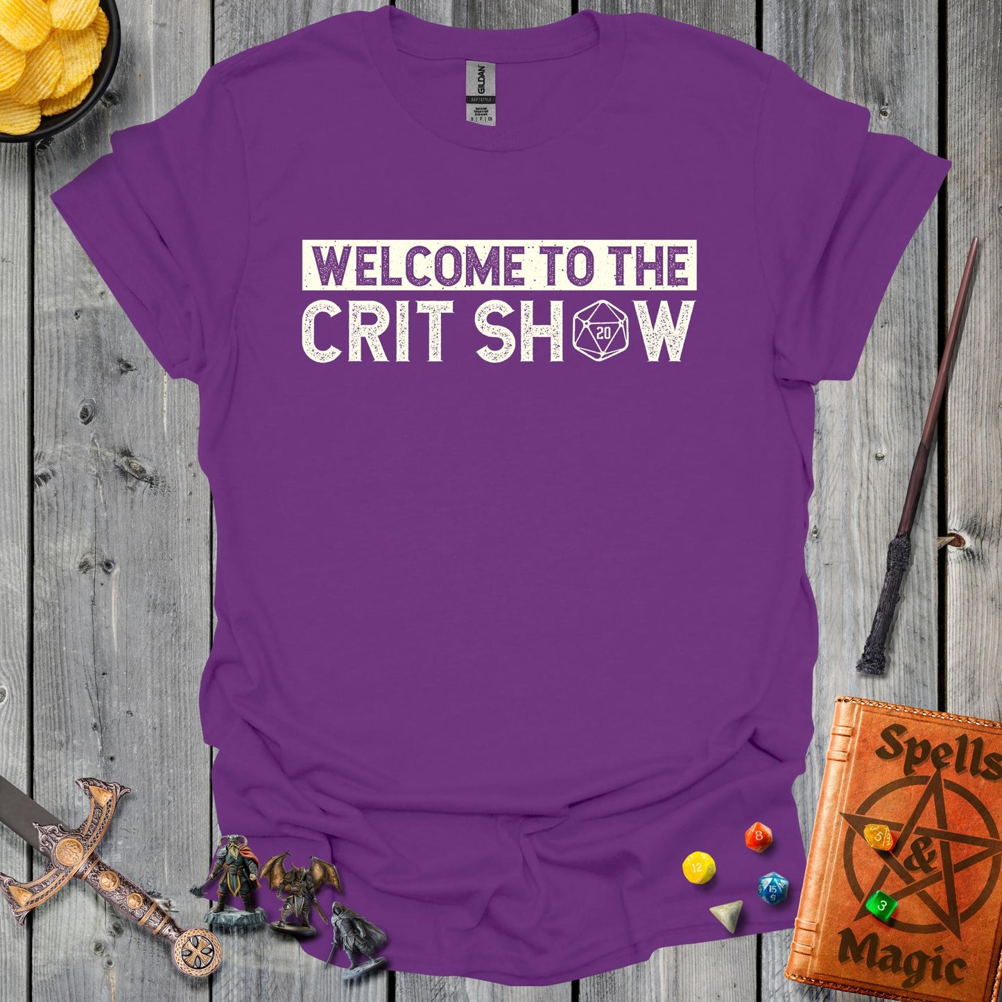 Welcome to the Crit Show - Purple