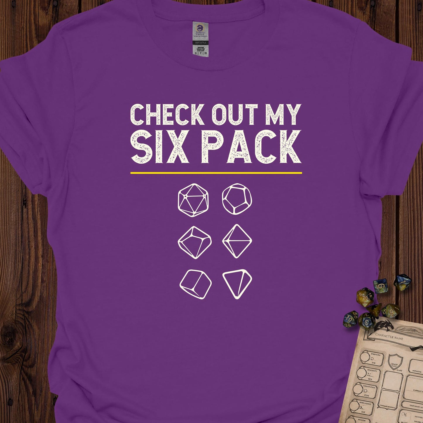 Check out my six pack - Purple