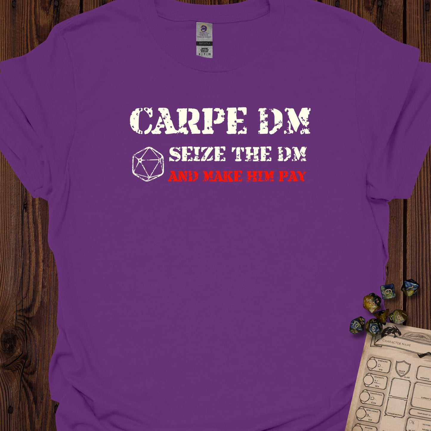 Carpe DM - Seize the DM - Purple
