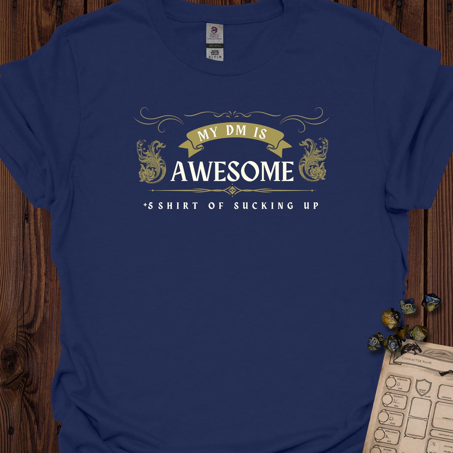 Shirt of sucking up - Navy