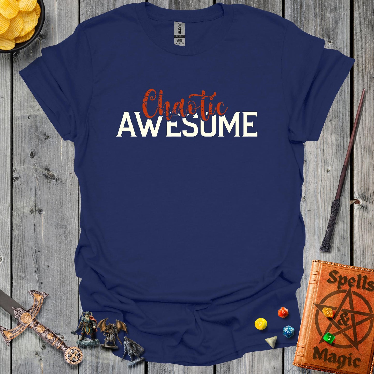Chaotic awesome - NavyBlue