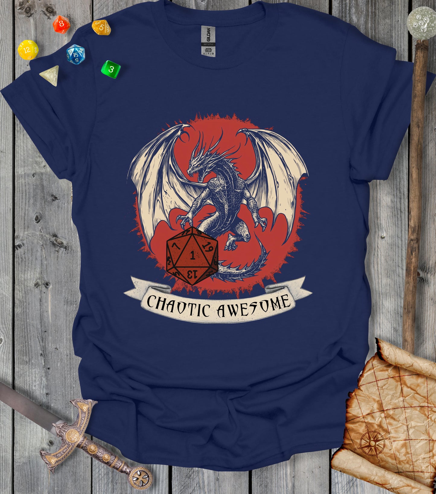 Chaotic awesome - T-shirt