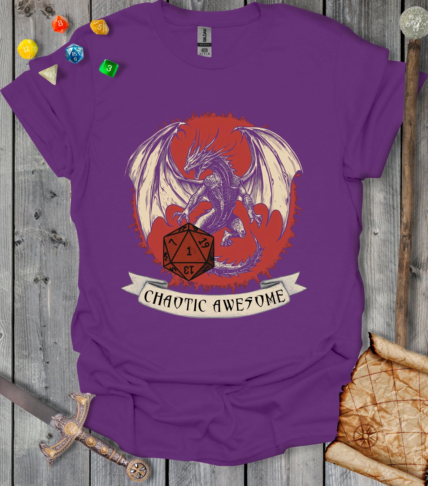 Chaotic awesome - T-shirt