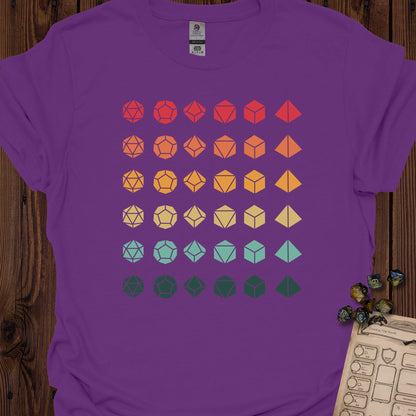 Dice matrix - Purple