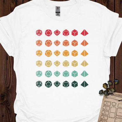 Dice matrix - White