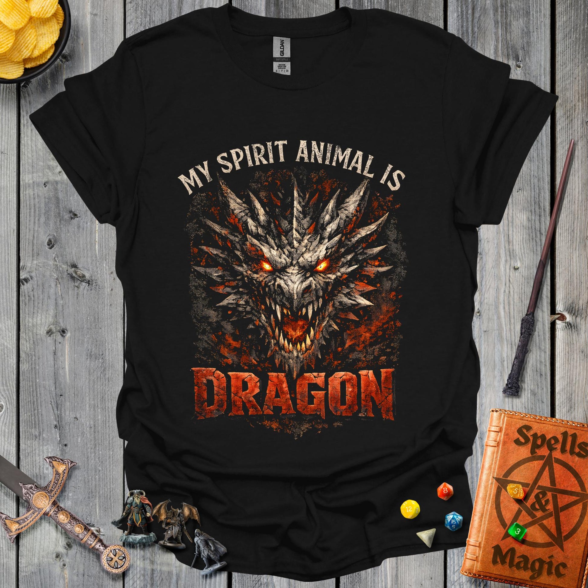 My spirit animal is Dragon - Black