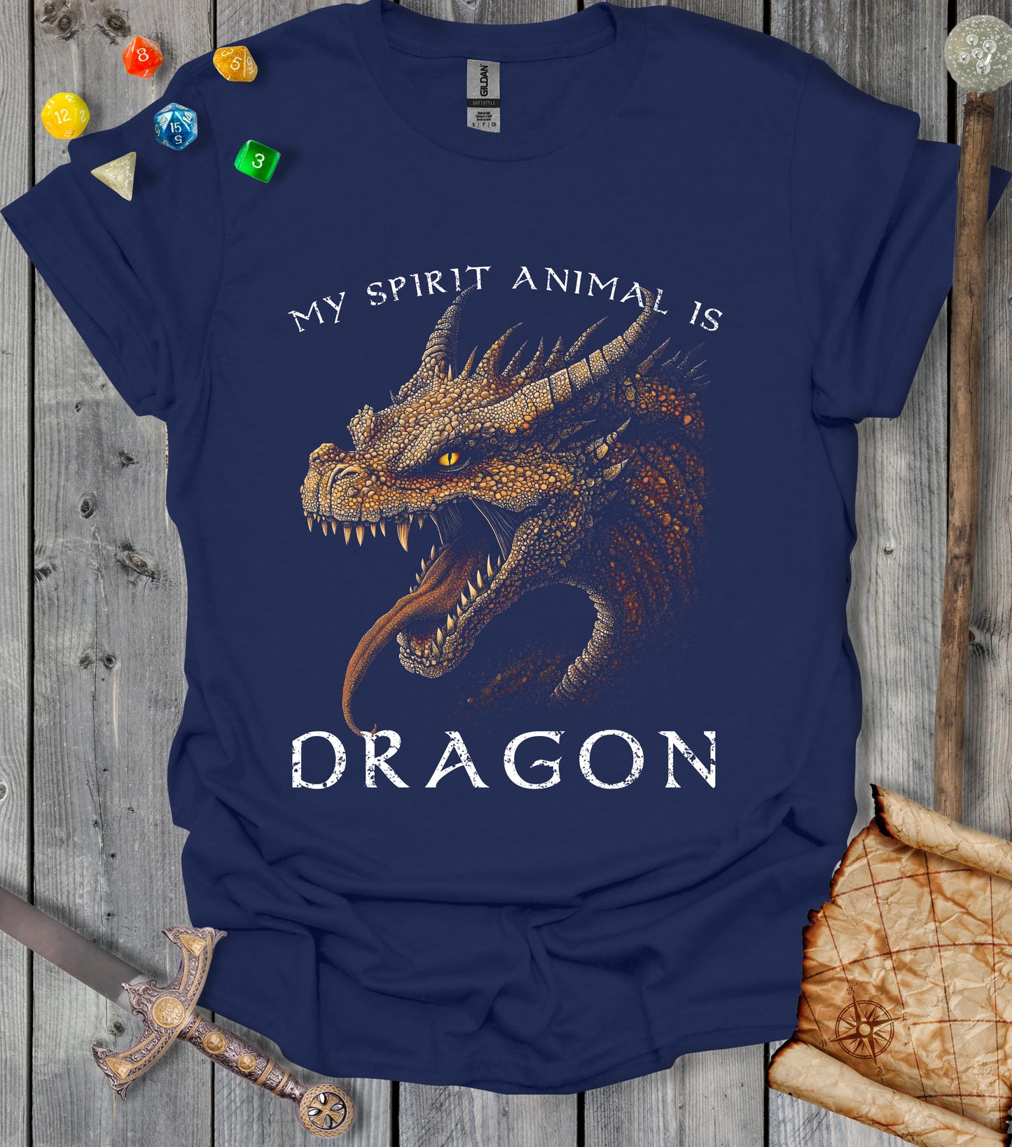 My spirit animal is Dragon - T-shirt