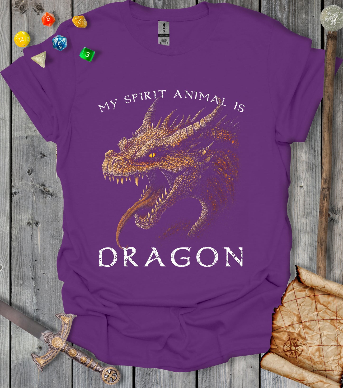 My spirit animal is Dragon - T-shirt