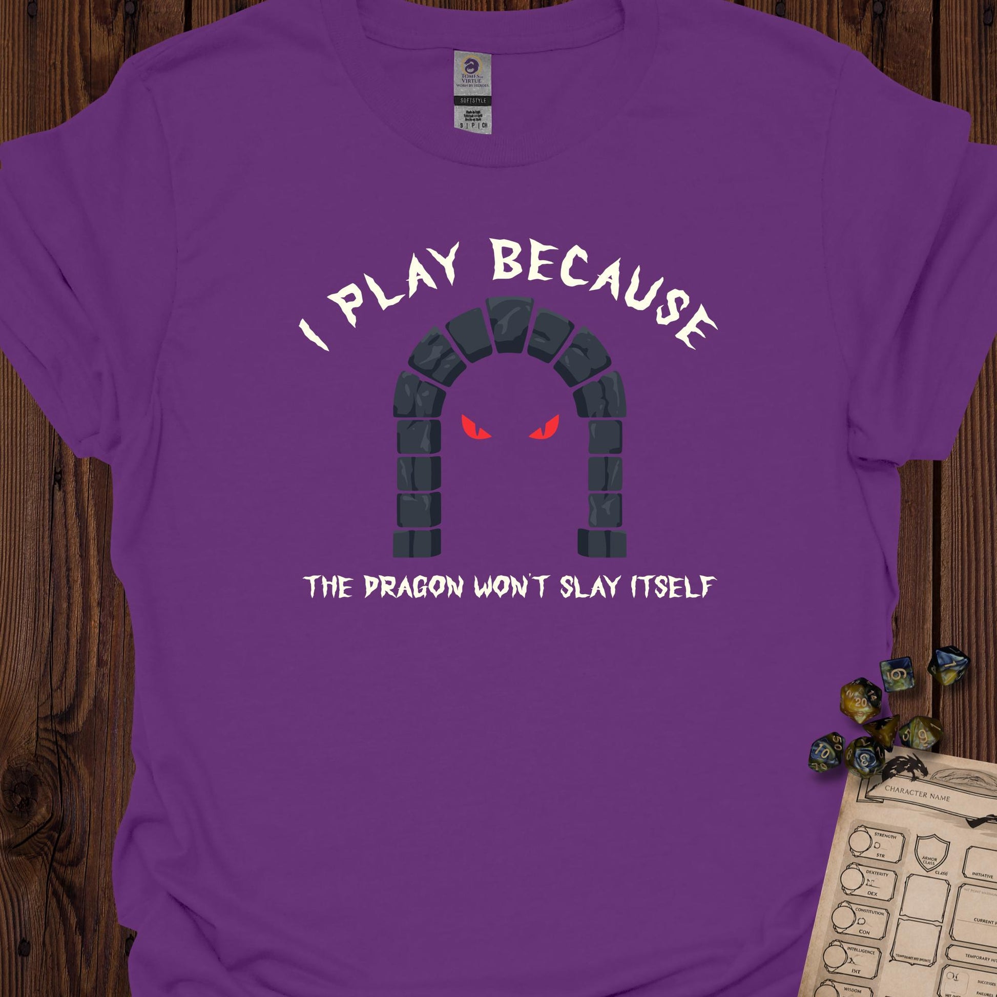 I Play Because - Purple