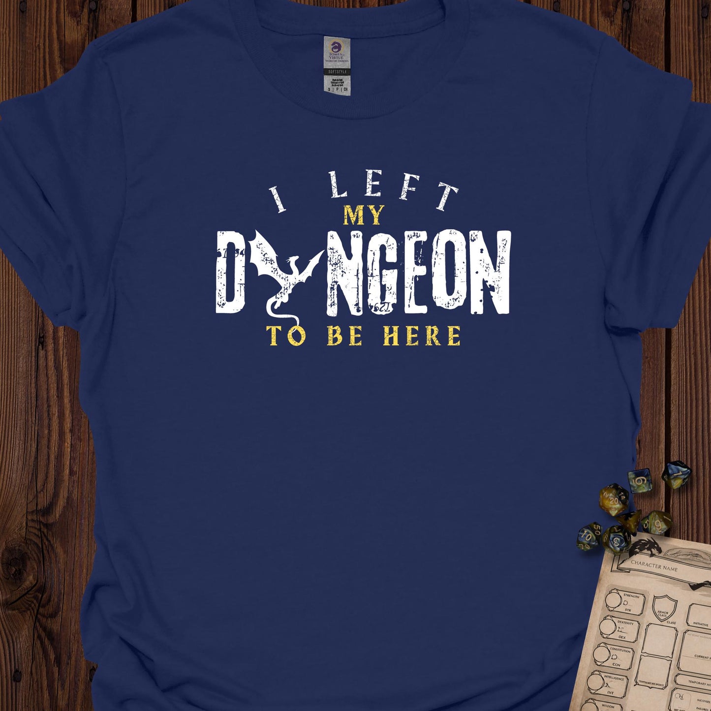 I left my dungeon to be here - Navy