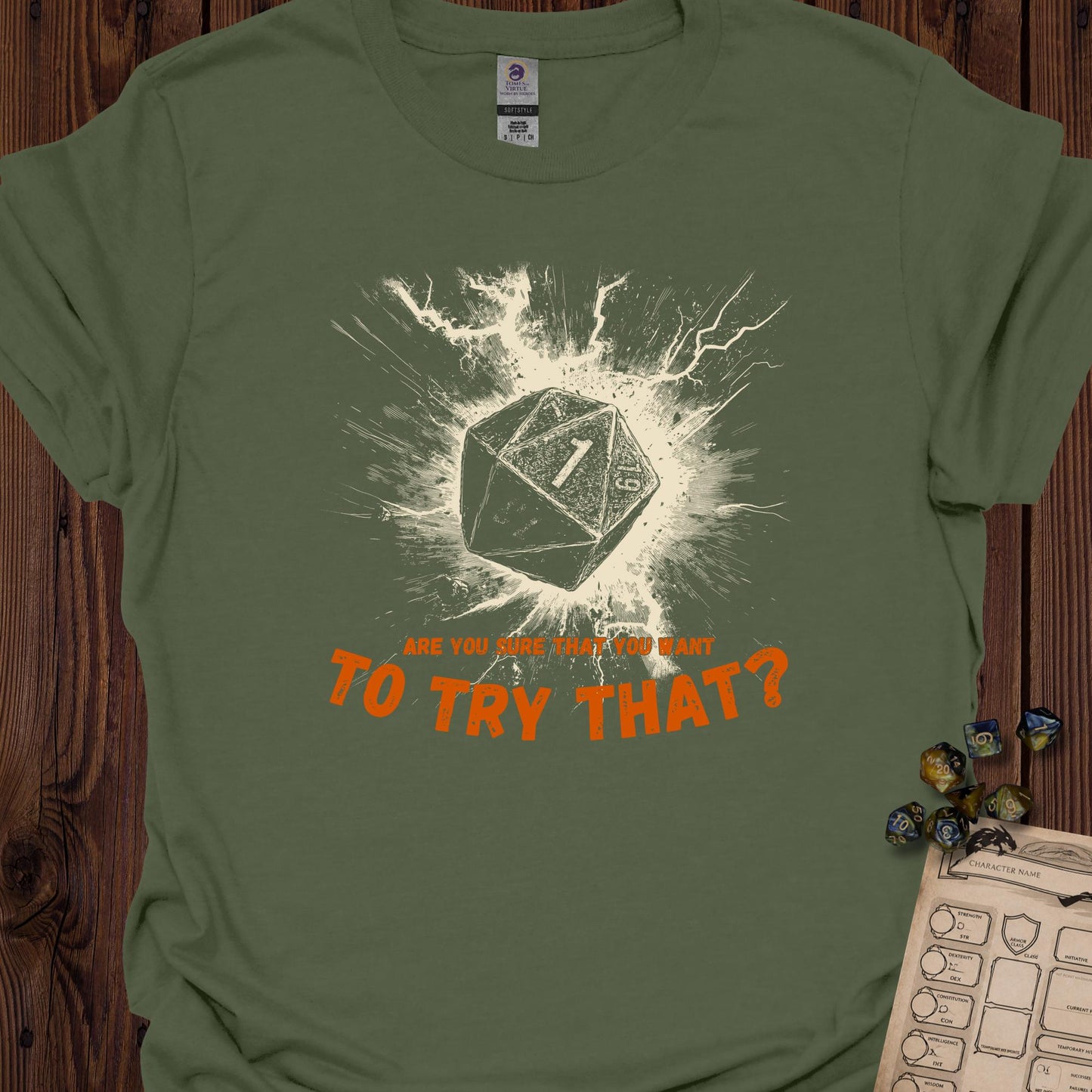 Are you sure that you want to try that? - MilitaryGreen