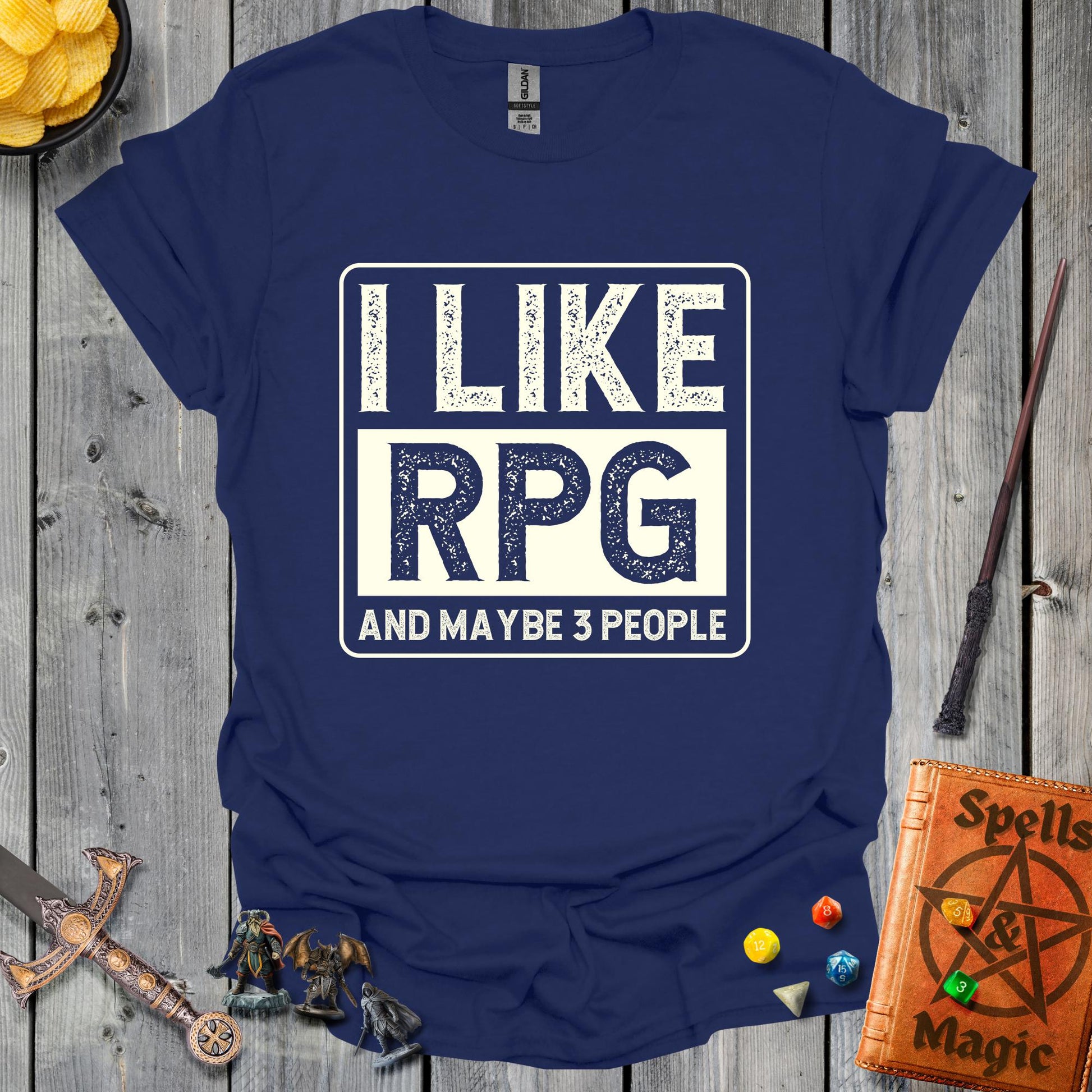 I Like RPG - NavyBlue