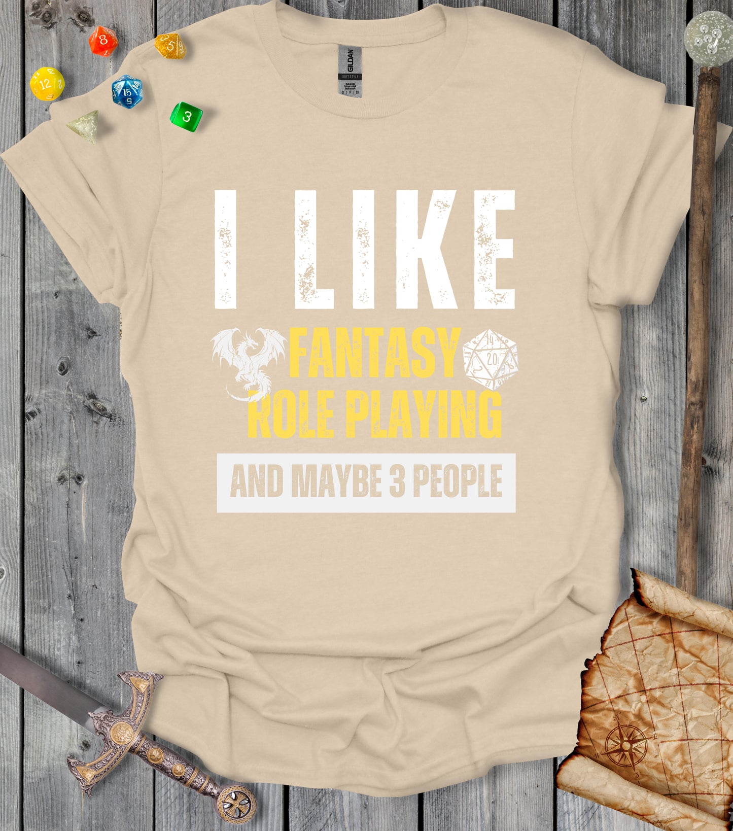 I Like Fantasy Role Playing - T-shirt