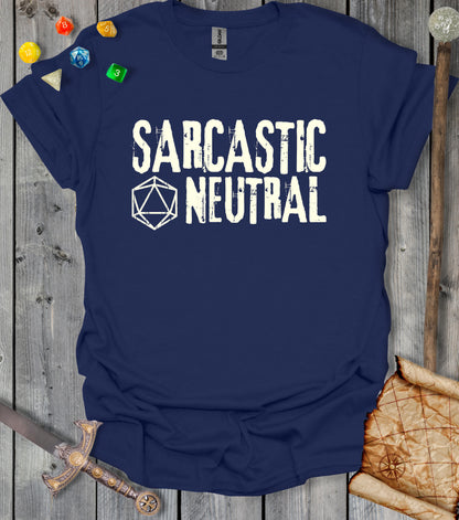 Sarcastic Neutral - NavyBlue