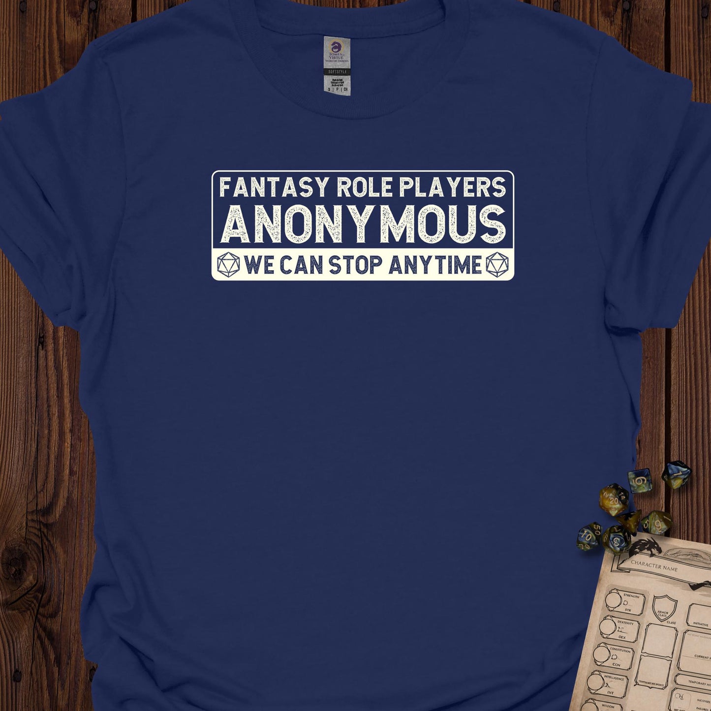Fantasy Role Players Anonymous - Navy
