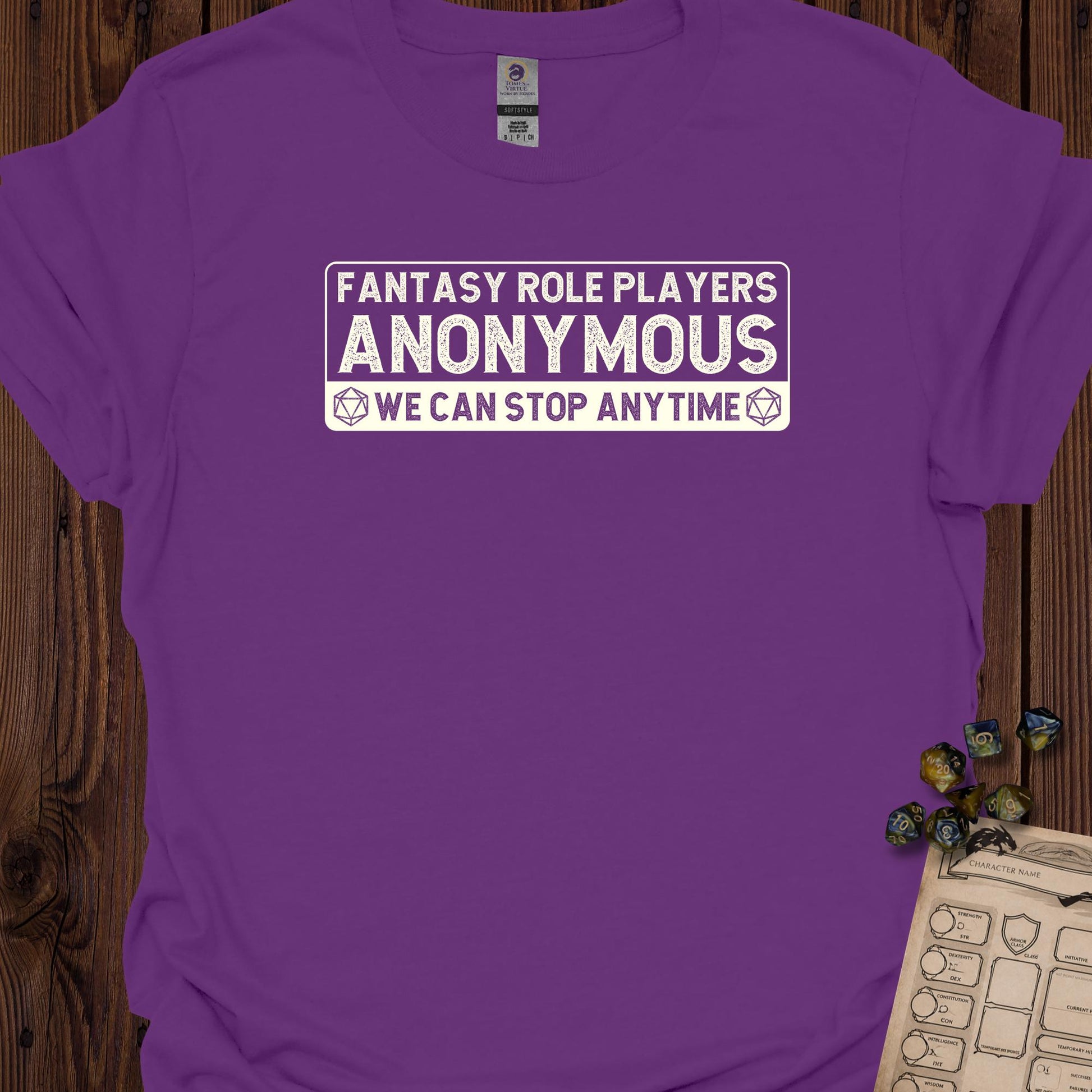 Fantasy Role Players Anonymous - Purple