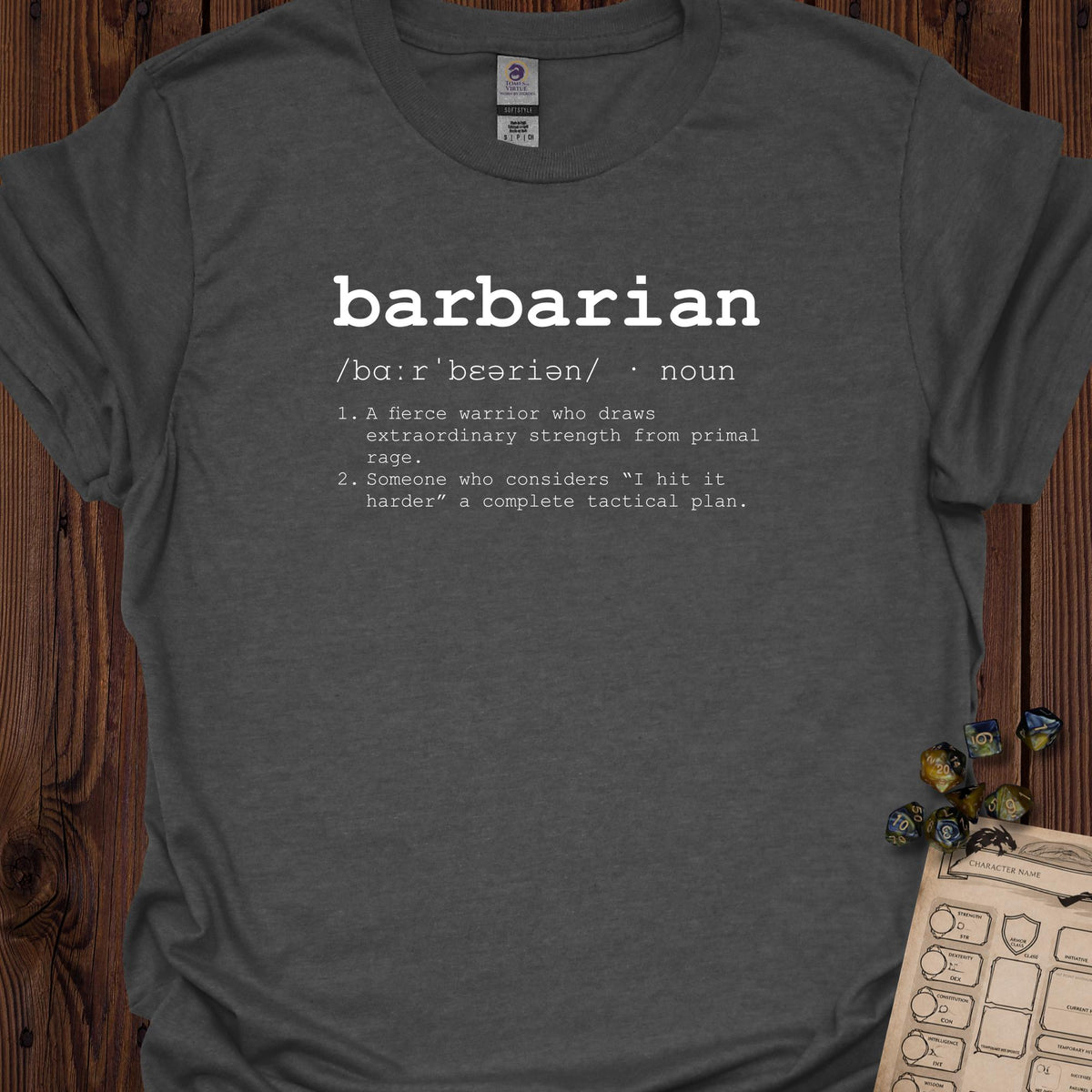 Barbarian definition - DarkHeather