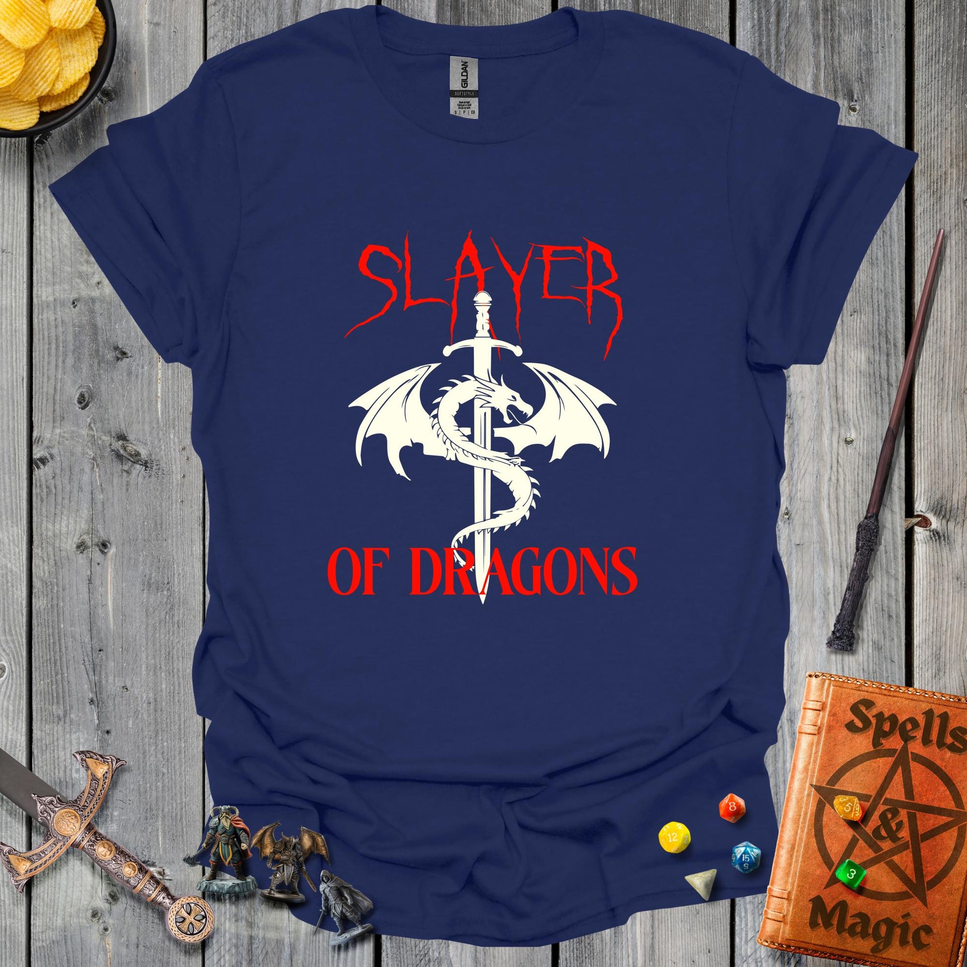 Slayer of Dragons - NavyBlue