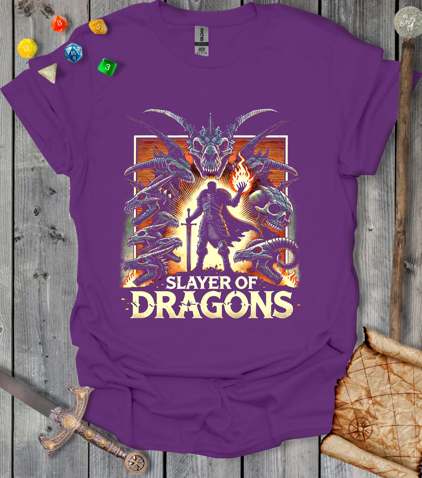 Slayer Of Dragons - T-shirt