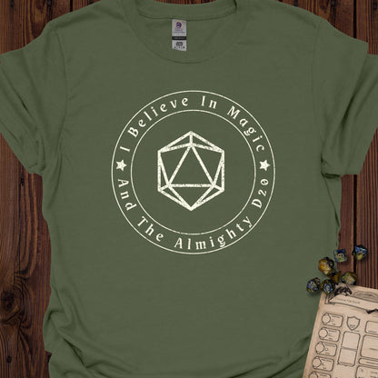 I Believe in Magic - MilitaryGreen