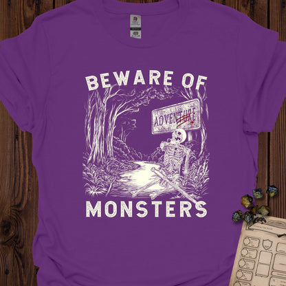 Beware of Monsters - Purple