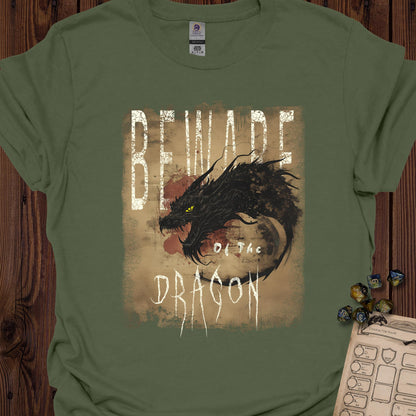 Beware of The Dragon - MilitaryGreen