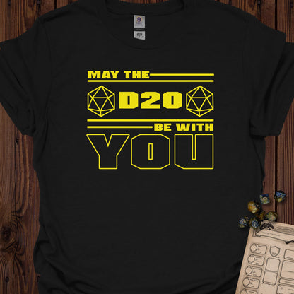 May the D20 Be With You - Black