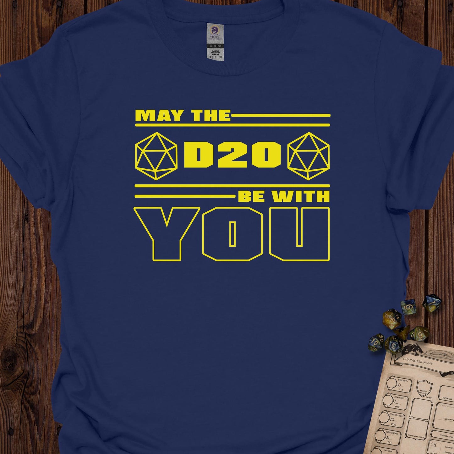 May the D20 Be With You - Navy