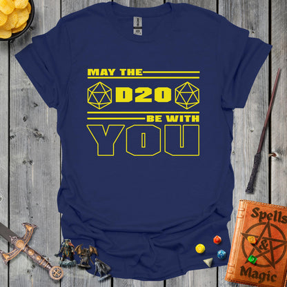May the D20 Be With You - NavyBlue