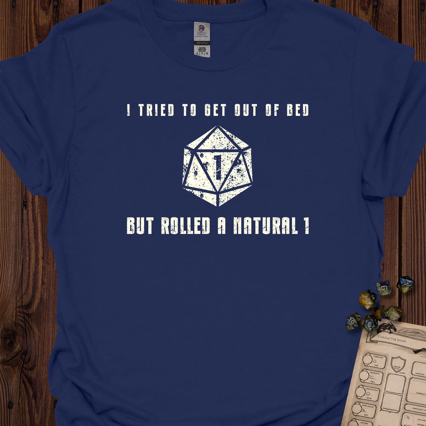 Out of bed - Navy