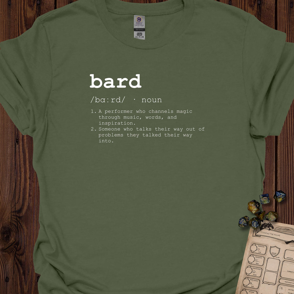 Bard definition - MilitaryGreen