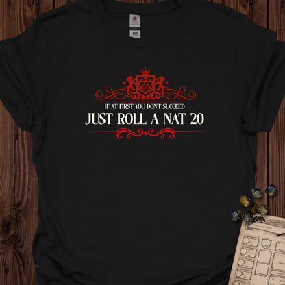Just Roll a Nat20 - Black