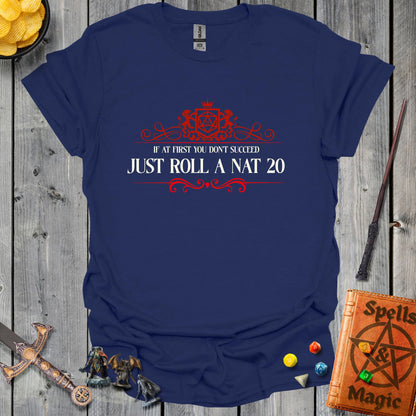 Just Roll a Nat20 - NavyBlue