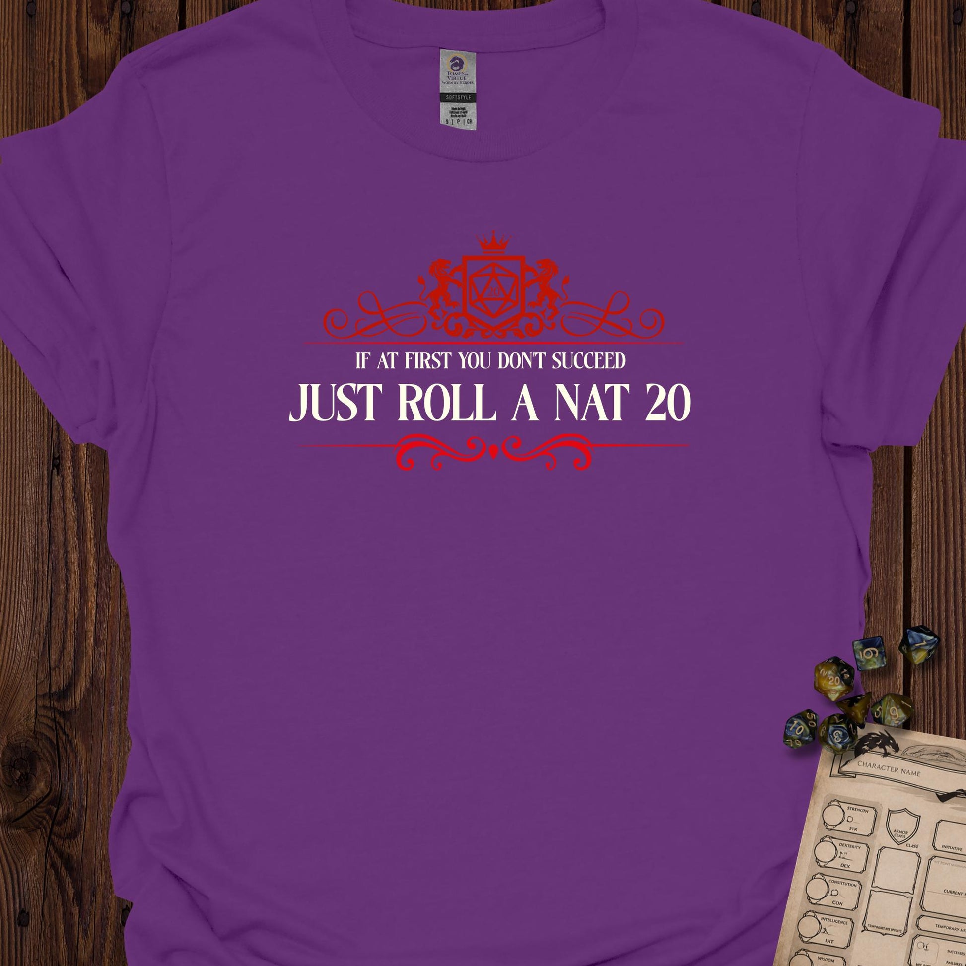 Just Roll a Nat20 - Purple