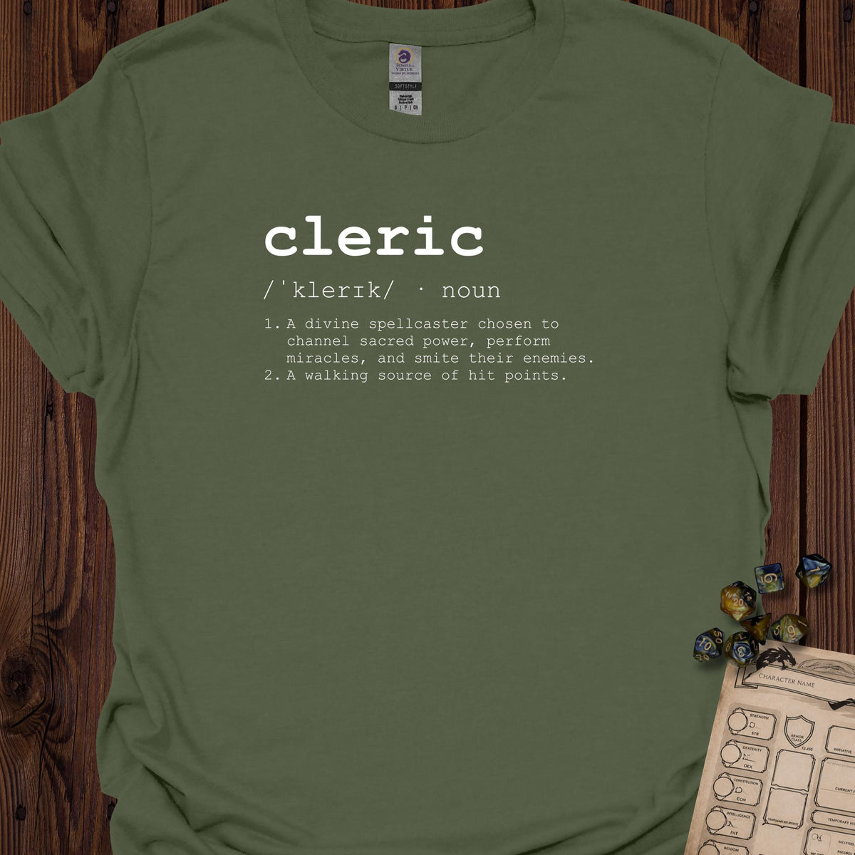 Cleric definition - MilitaryGreen