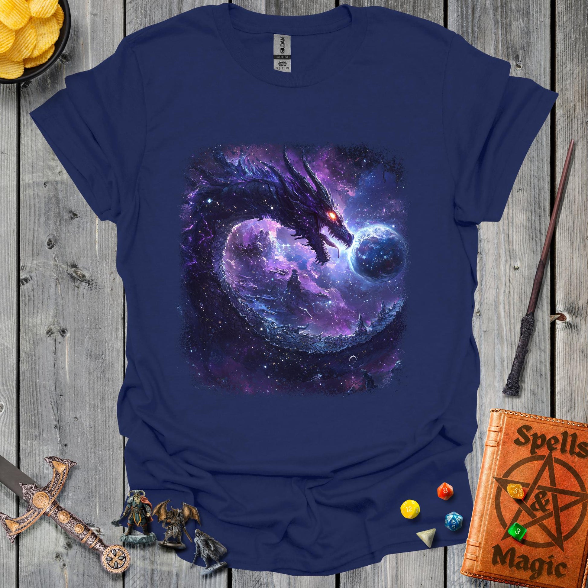 Cosmic Dragon - NavyBlue