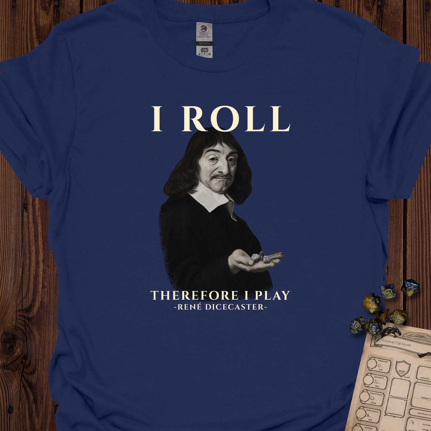 I Roll, therefore I Play 2 - Navy