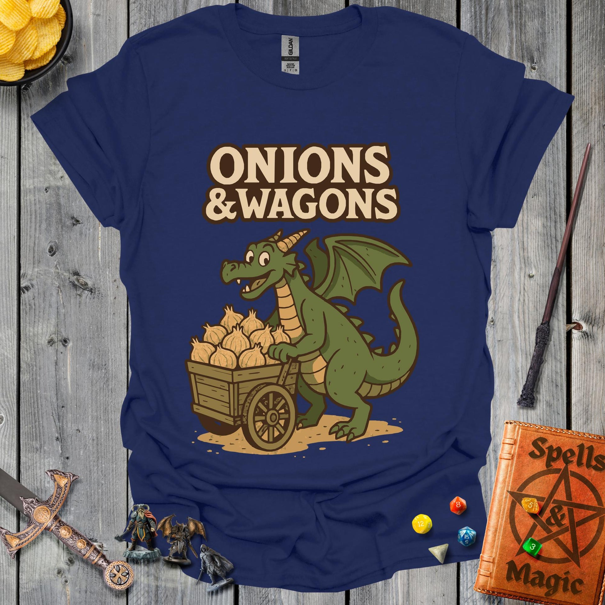 Onions and Wagons - NavyBlue