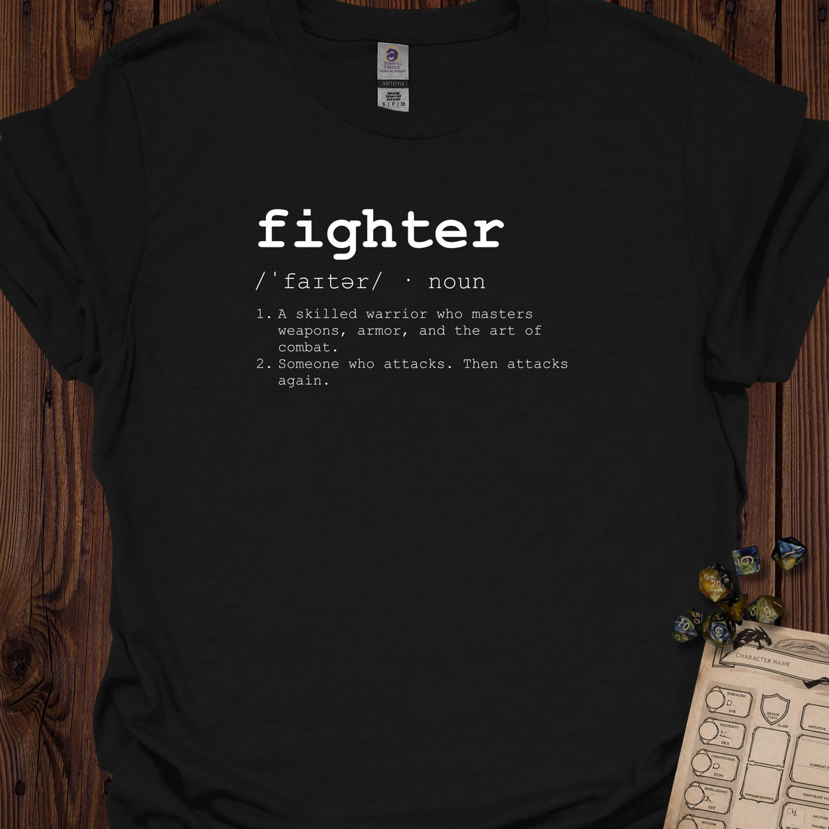 Fighter definition - Black