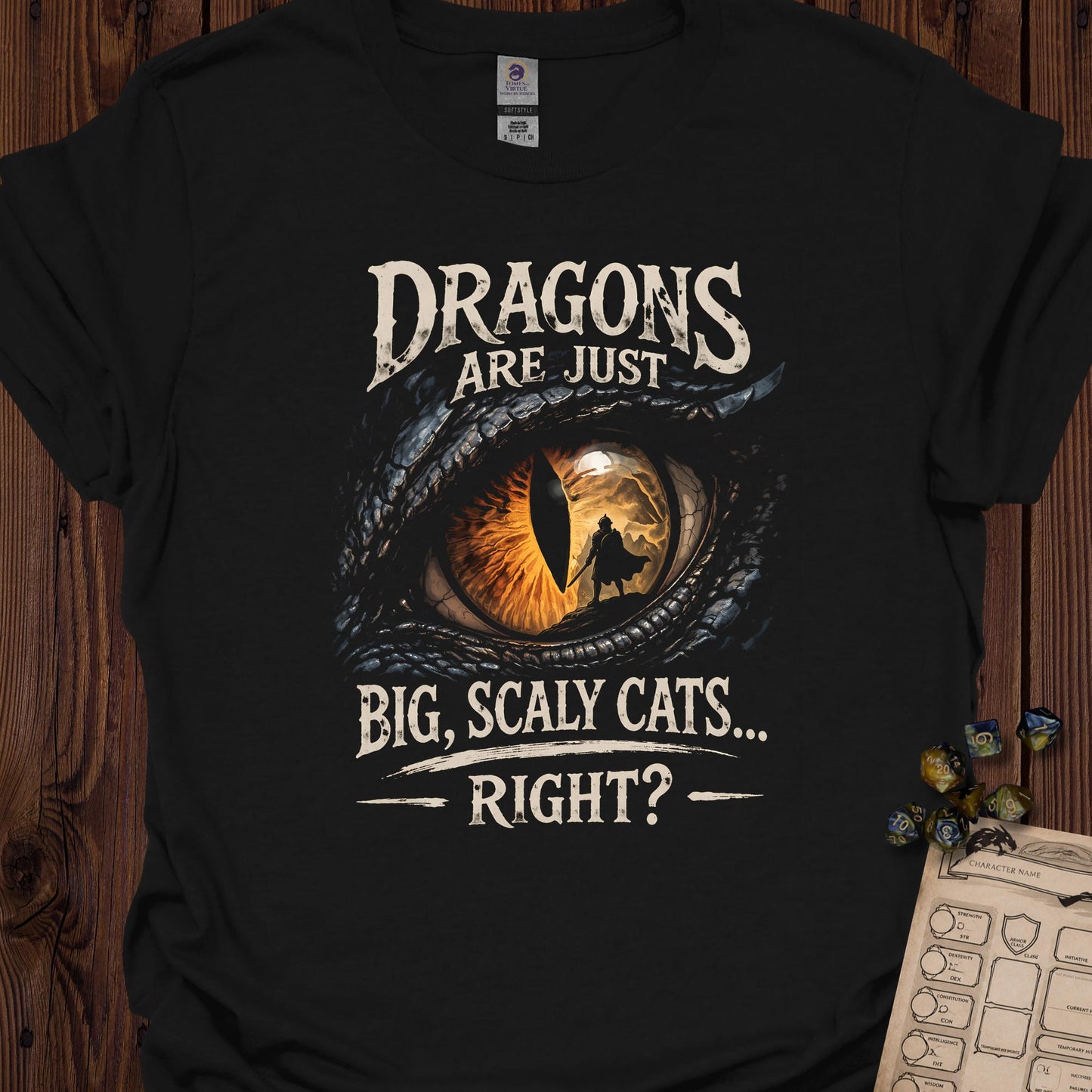 Big, scaly cats - Black