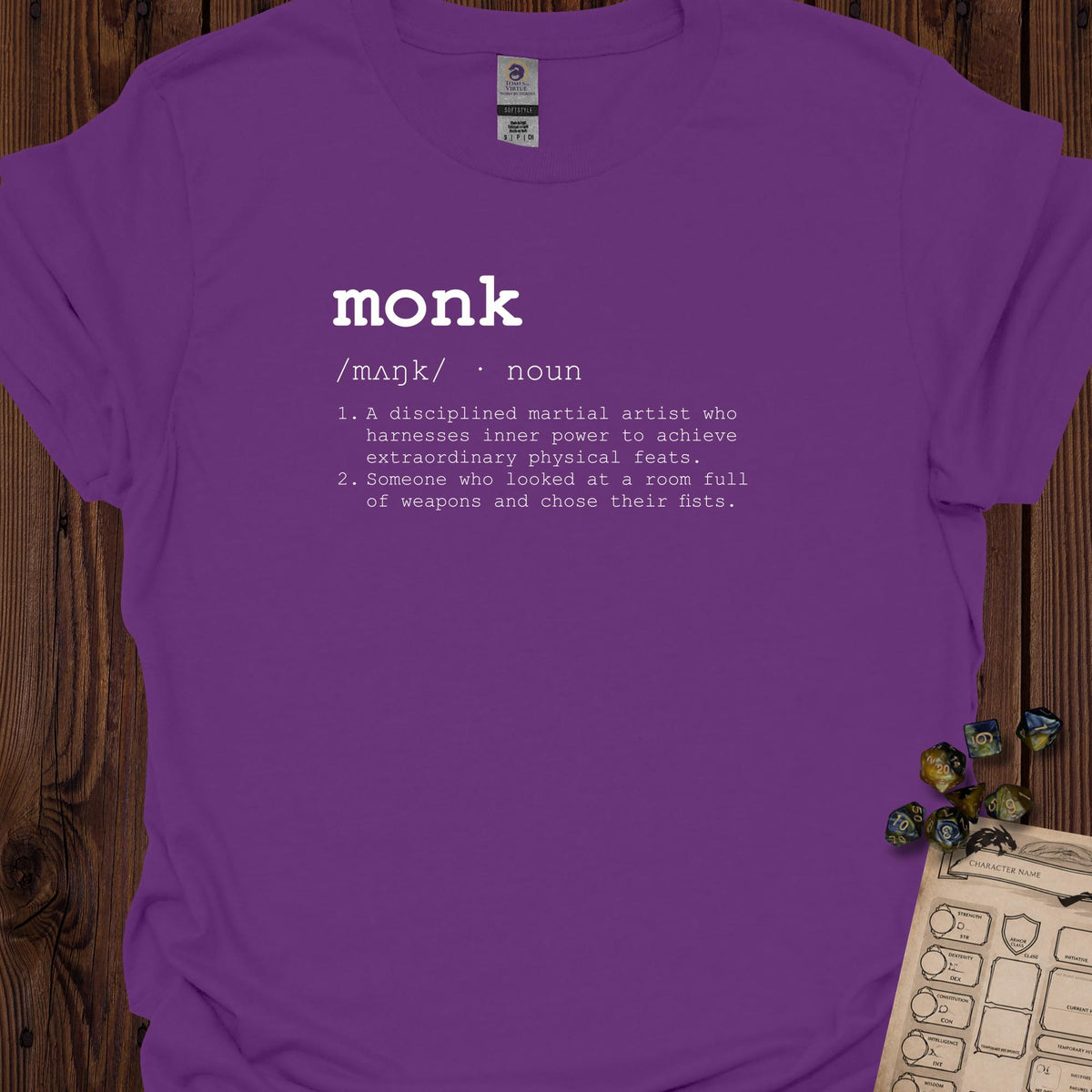 Monk definition - Purple