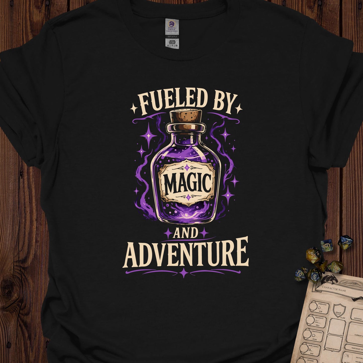 Fueled by Magic and Adventure - Black