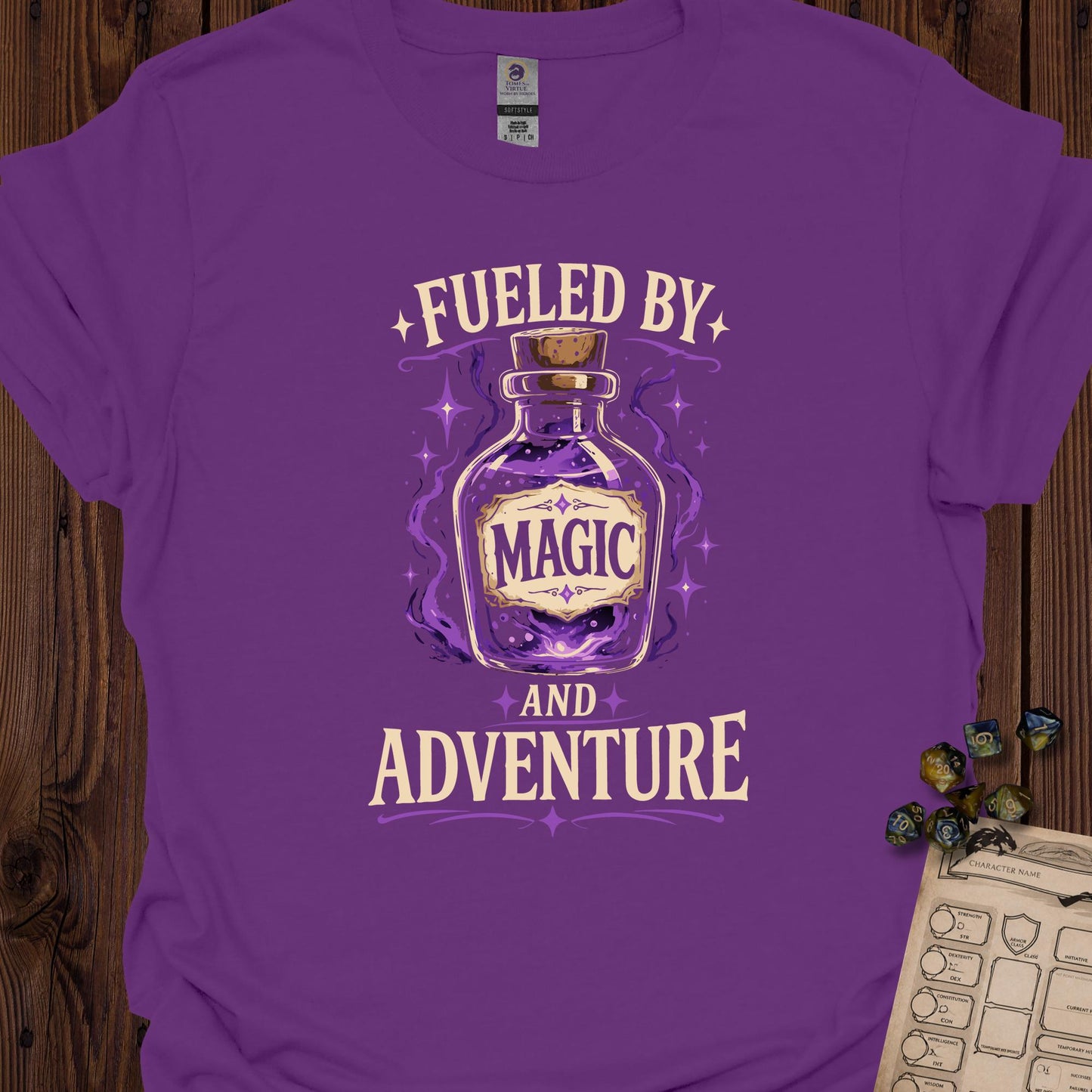 Fueled by Magic and Adventure - Purple