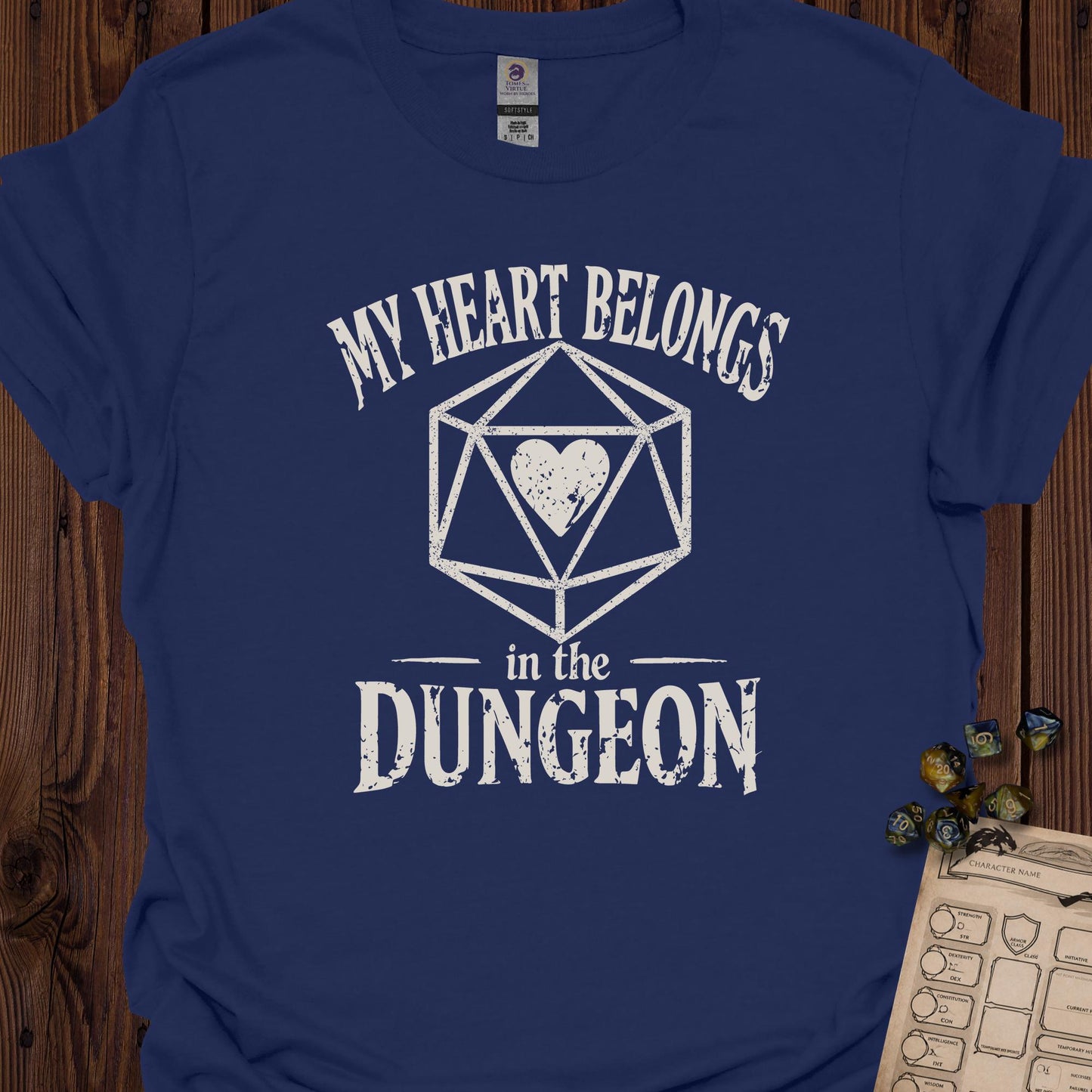 My Heart Belongs in the Dungeon - Navy