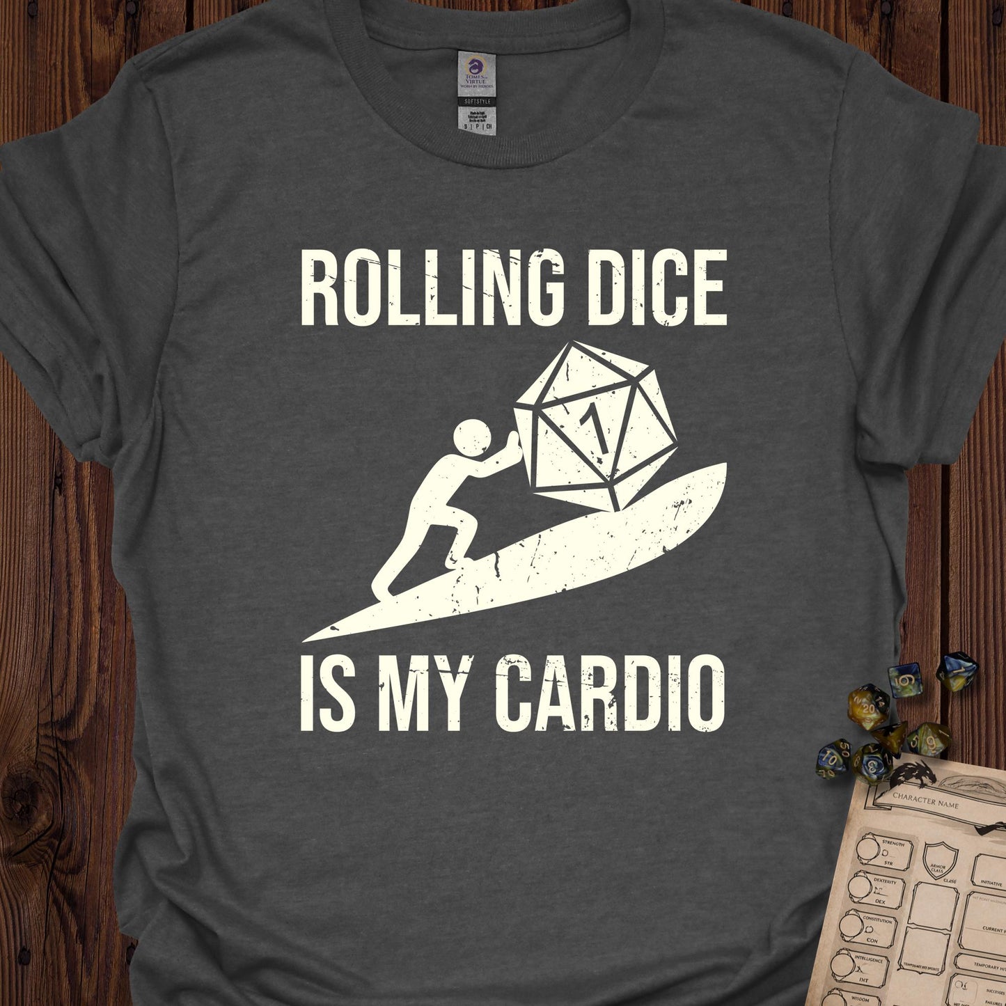 Rolling Dice is My Cardio - DarkHeather
