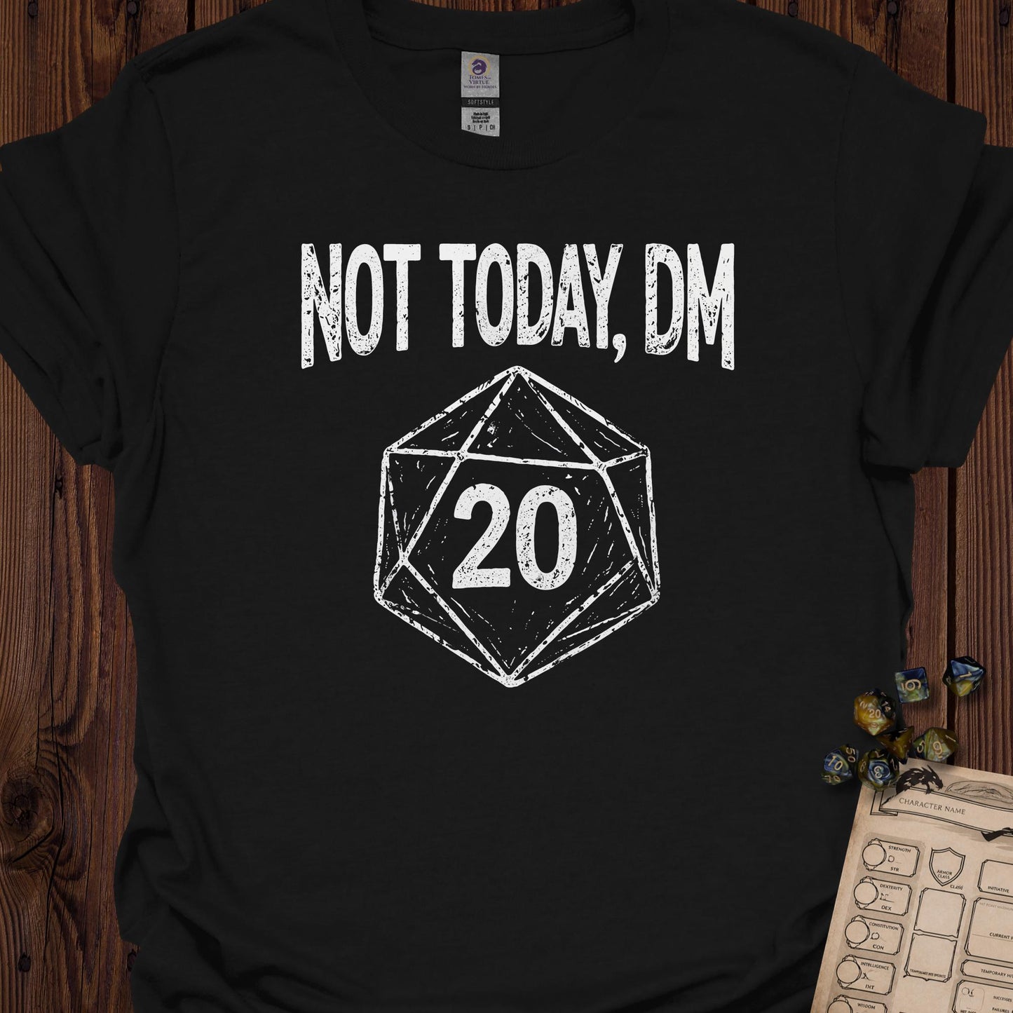 Not Today, DM - Black
