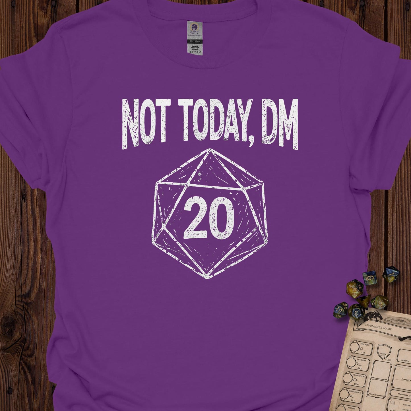 Not Today, DM - Purple